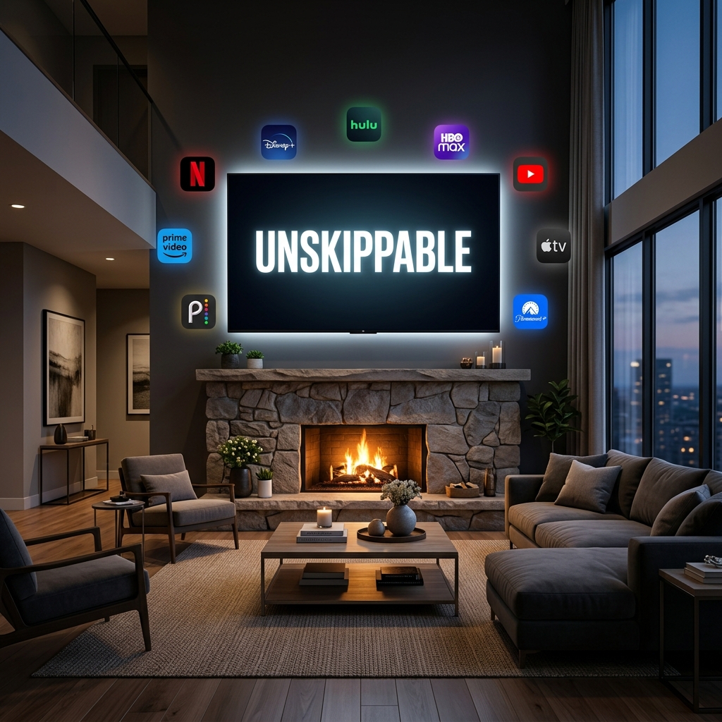 Unskippable Connected TV Advertising